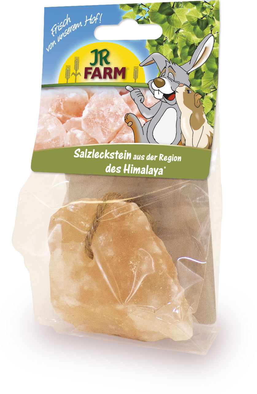 JR FARM Piatra de sare de Himalaya, pentru rozatoare si iepuri pitici 80g