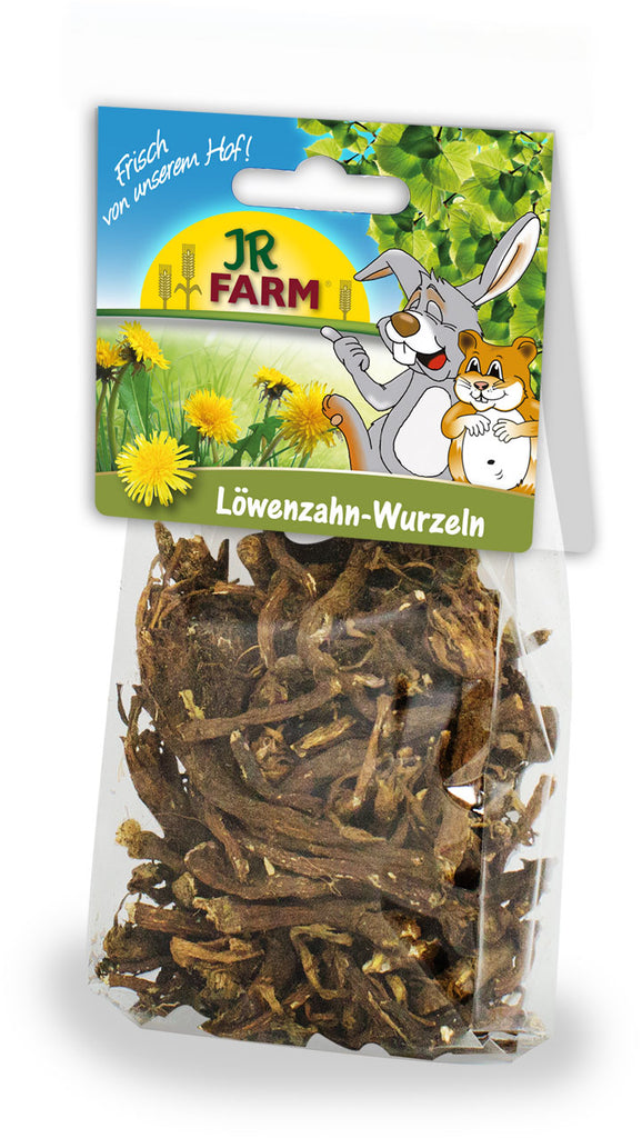 JR FARM Radacini de papadie, hrana complementara pt rozatoare si iepuri 50g