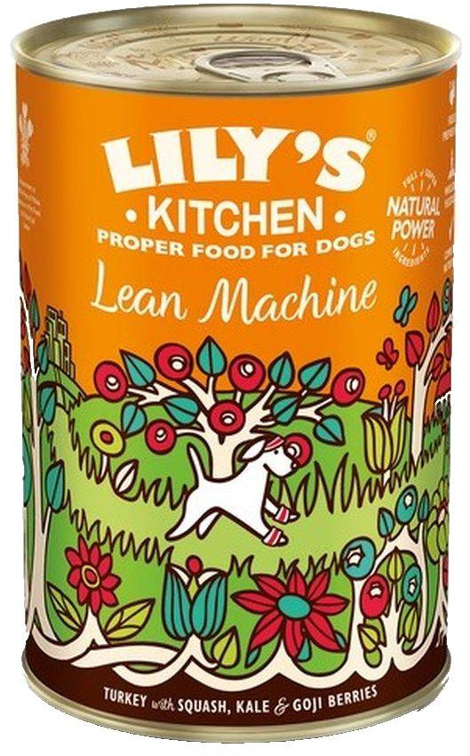 LILY'S KITCHEN Lean Machine Conserva pentru caini, curcan dovleac/kale 400g