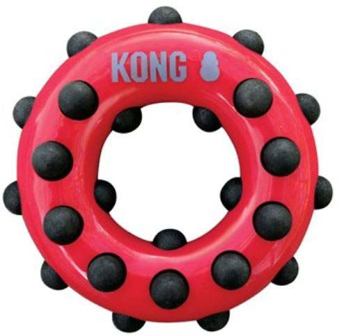 KONG Jucarie pentru caini, Dotz Circle, L 15,88x5,08x22,86cm