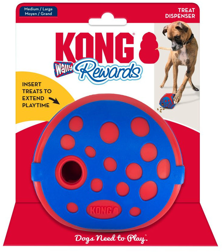 KONG Jucărie pentru câini cu eliberare recompense, Wally, 12.70cm - Maxi-Pet.ro