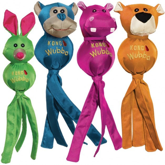 KONG Jucarie pentru caini Wubba Friends, diverse modele