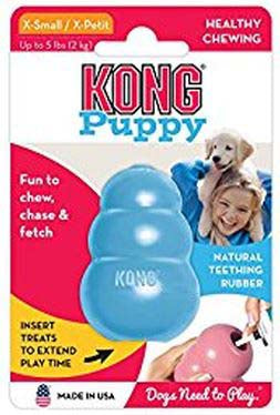 KONG Jucarie pentru catelusi de talie foarte mica Puppy XS 5,9x3,5x3,5cm