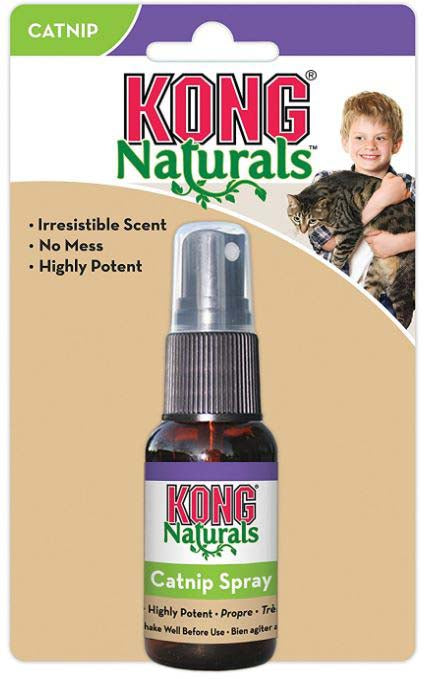 KONG Naturals Premium Catnip Spray atractant pentru pisici, 30ml - Maxi-Pet.ro