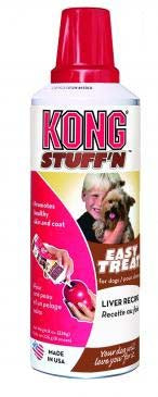 KONG Pastă delicatesă pentru jucărie Kong Stuffn Easy Treat Liver Recipe 226g - Maxi-Pet.ro