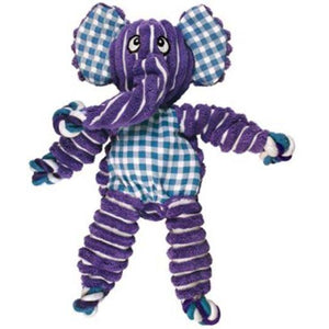 KONG Jucarie pentru caini Elefant cu noduri, M/L 19,05x45,72x8,26cm