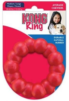 KONG Jucarie pentru caini Ring Medium/Large 11,43x3,81x17,78cm