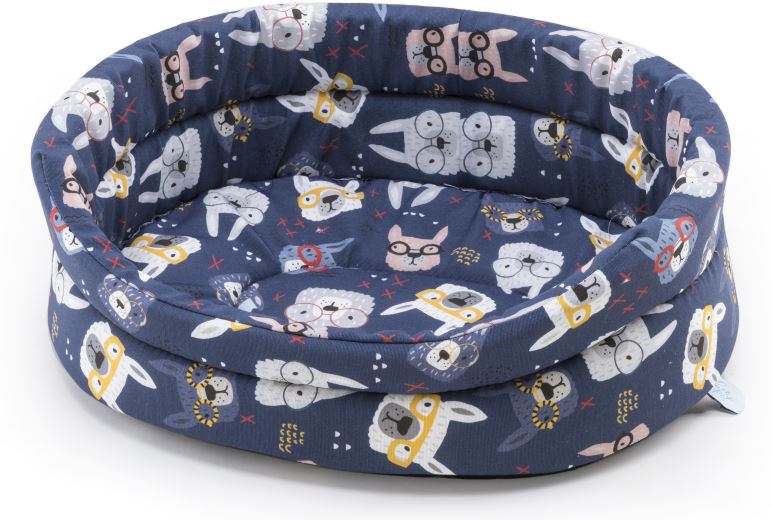 LEO PET Pat pentru caini Orfeo Alpaca, oval 2