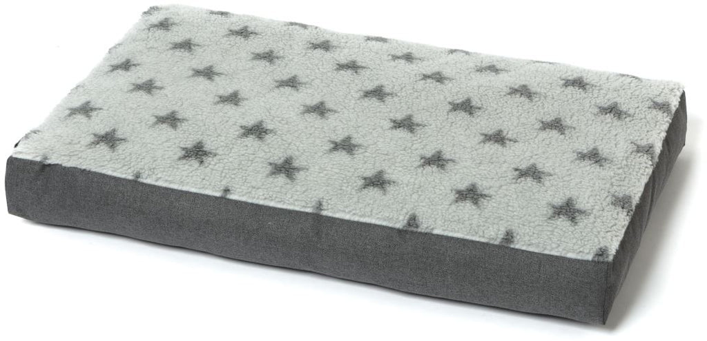 LEO PET Perna pentru caini Paros Grey Stars, dreptunghiulara, 60x100x10cm