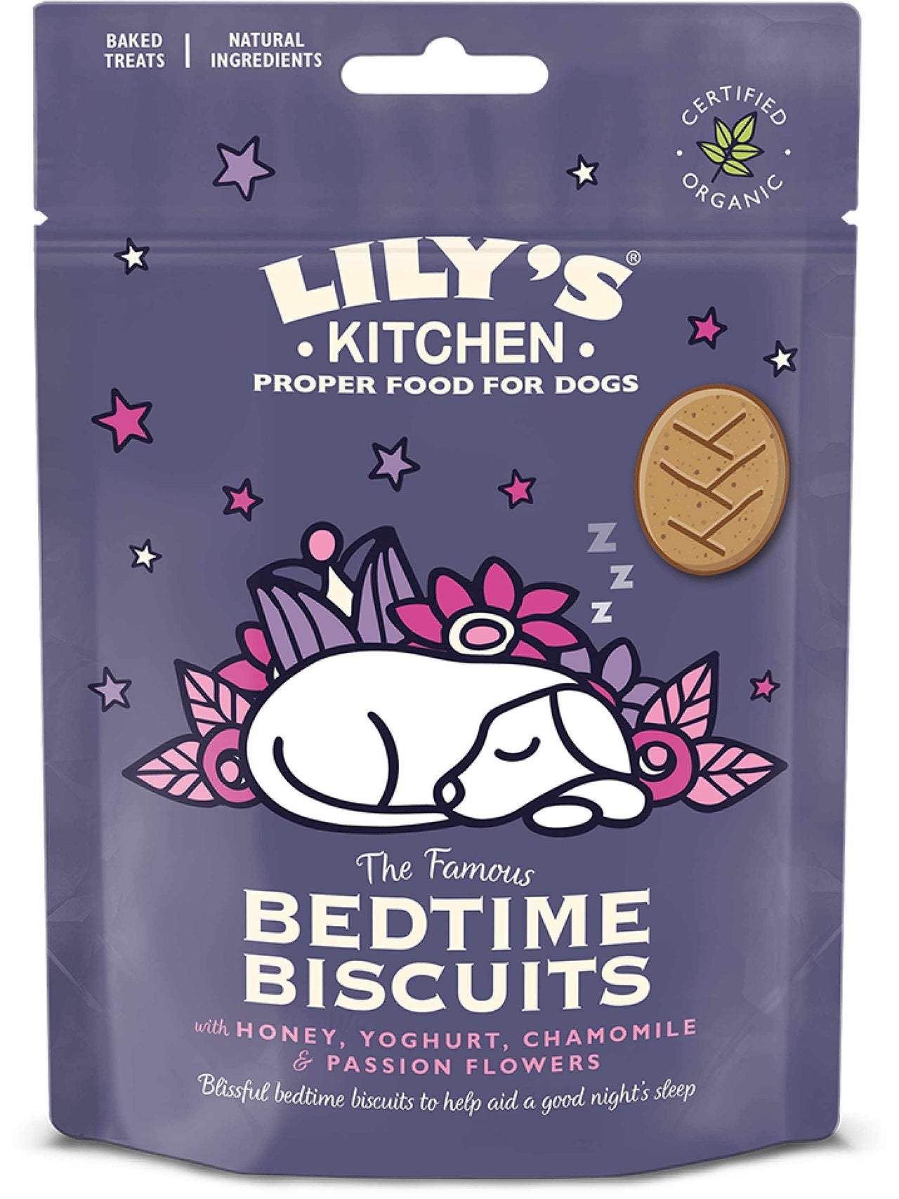 LILY'S KITCHEN Bedtime Biscuiti pentru caini 80 g