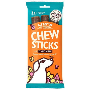 LILY'S KITCHEN Chew Sticks Recompensa pentru caini Pui 120g