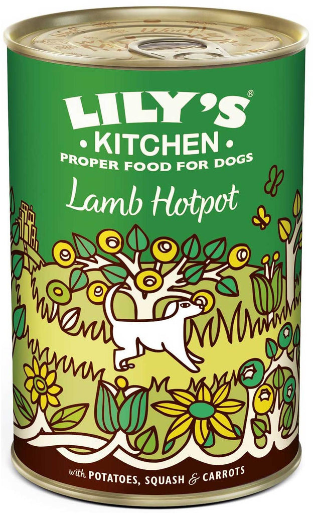 LILY'S KITCHEN Hotpot Conserva pentru caini, cu miel 400g