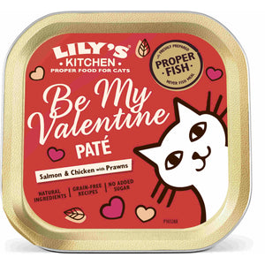 LILY'S KITCHEN Pate cu Somon, Pui, Creveti, editie speciala Be My Valentine 85g