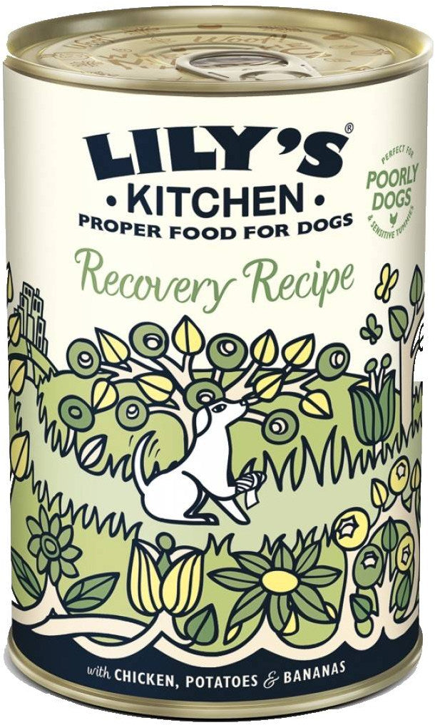 LILY'S KITCHEN Recovery Conservă pentru câini, cu pui şi cartofi