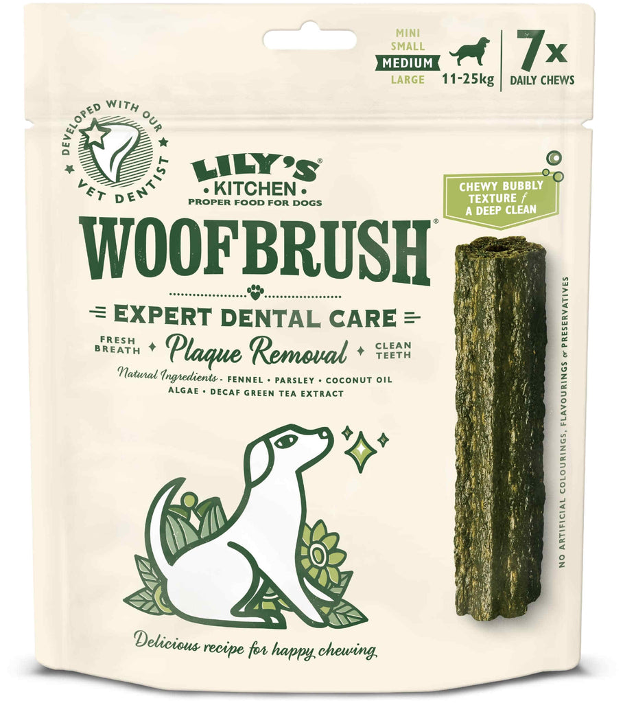 LILY'S KITCHEN Woofbrush Dental Recompensă pentru câini - Maxi-Pet.ro