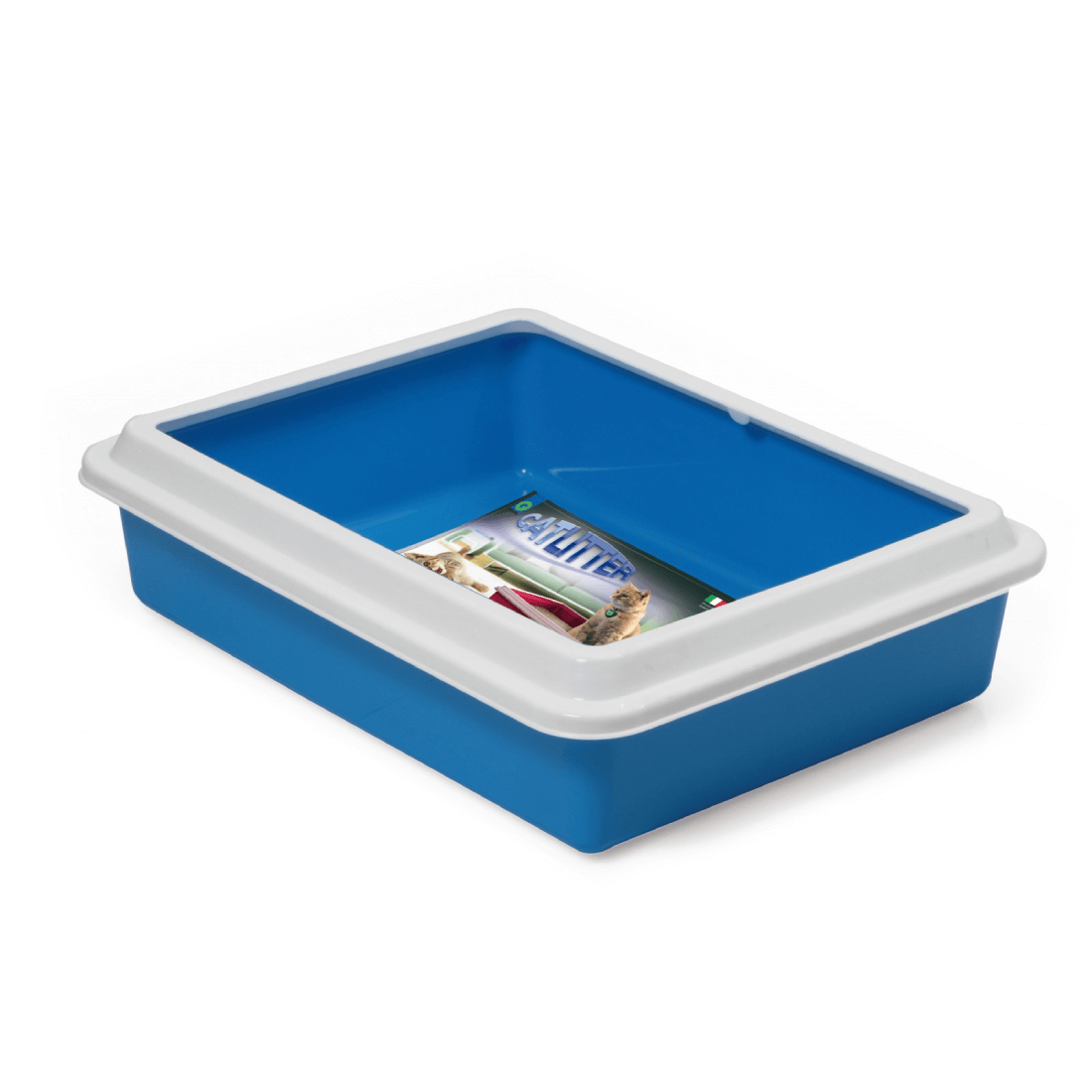 Litiera cu rama maxi pentru pisici Geo 54 cm - Animax