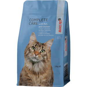 MAXI PET Complete Care Peste si Pui, hrana pentru pisici adulte 10kg