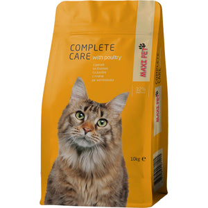 MAXI PET Complete Care Pui si Legume, hrana pentru pisici adulte 10kg