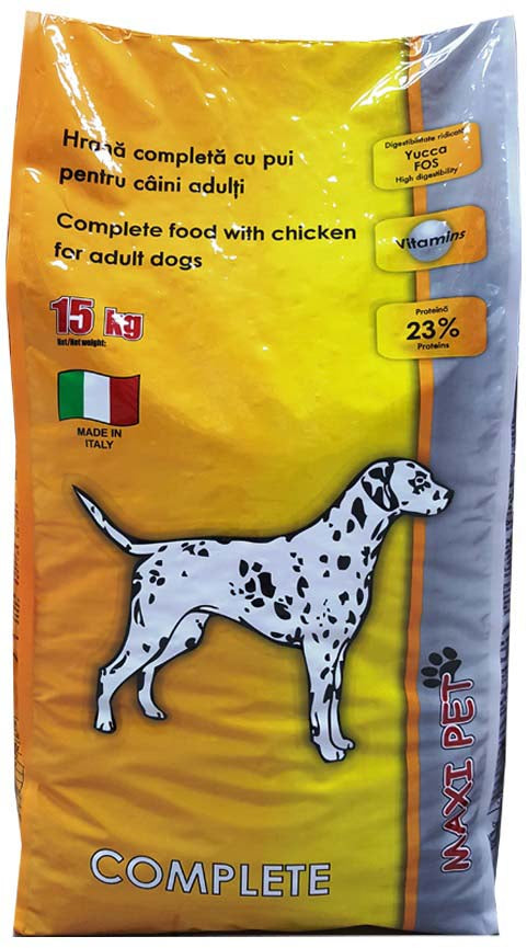 MAXI PET COMPLETE Hrană uscată pentru câini adulţi, cu Pui - Maxi-Pet.ro