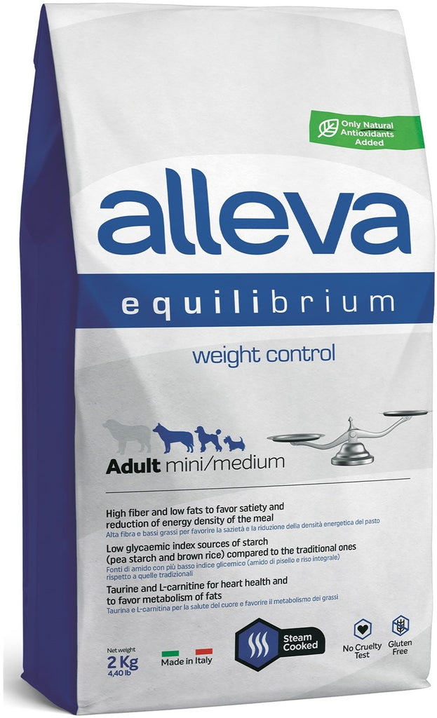 EQUILIBRIUM DOG Adult Mini/Med  Weight Control 2kg - Maxi-Pet.ro