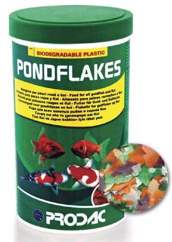 PRODAC Pondflakes Hrană pentru peştii mici/medii de iaz, fulgi 1200ml - Maxi-Pet.ro