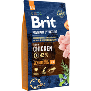 BRIT Premium by Nature SENIOR Small/Medium Breed 8kg