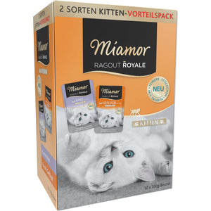 MIAMOR Ragout Pachet plicuri KITTEN, in gelatina 12x100g