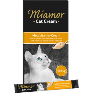 MIAMOR Recompense pentru pisici, cu Multivitamine 6x15g