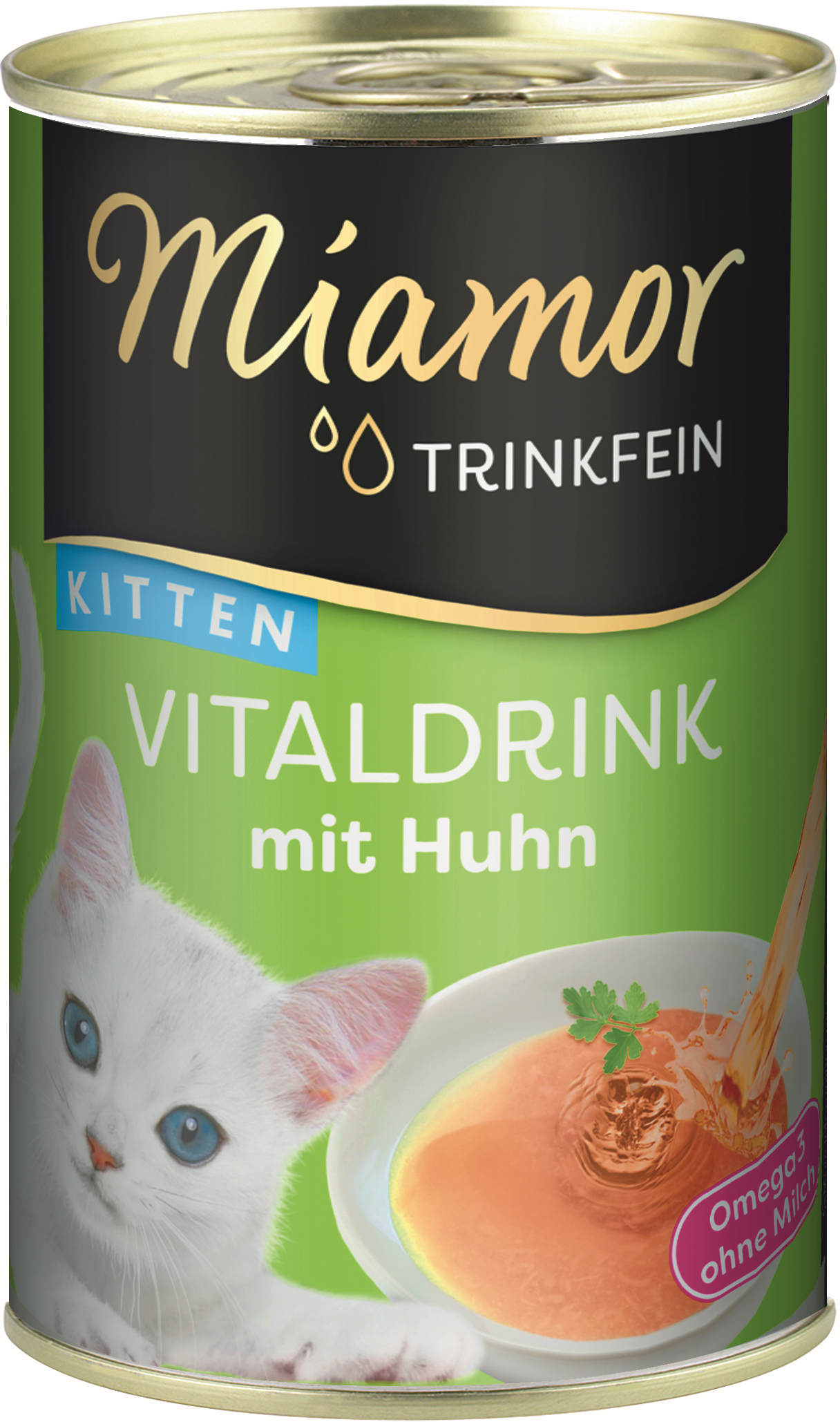 MIAMOR Vitality Drink Conserva KITTEN, supa cu Pui 135ml