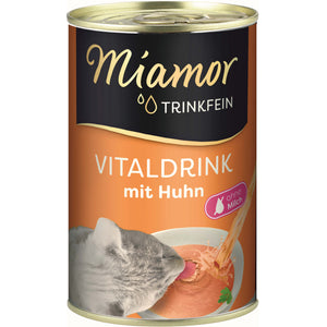 MIAMOR Vitality Drink Conserva pentru pisici, supa cu Pui 135ml