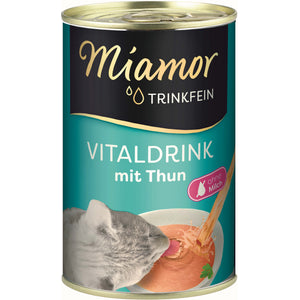 MIAMOR Vitality Drink Conserva pentru pisici, supa cu Ton 135ml