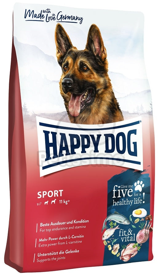 HAPPY DOG Supreme Fitt&Well Adult Sport Pasare/Miel 14kg