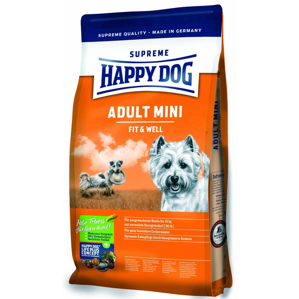 HAPPY DOG Supreme Fitt&Well Adult Mini Pasare/Miel