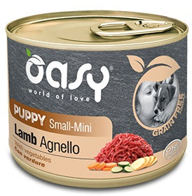OASY Conserva pentru caini, PUPPY, Small/Mini, cu Miel, fara cereale 200g