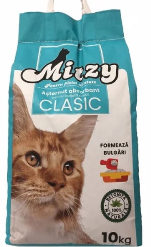 MITZY Clasic Nisip pentru pisici 10kg