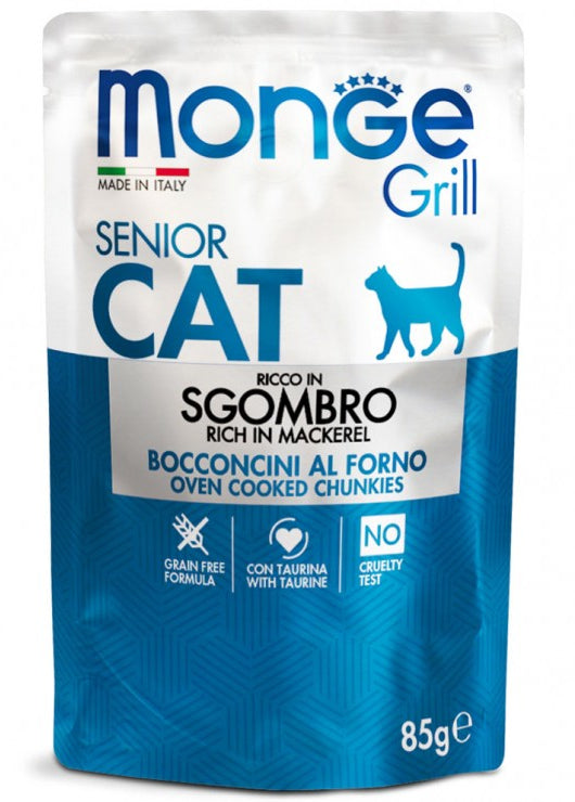 MONGE Plic pentru pisici, SENIOR 85g 