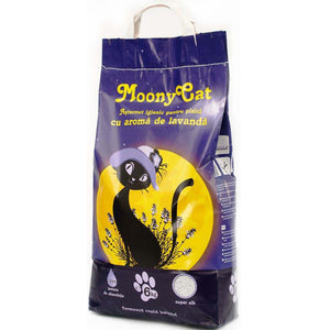 MOONY CAT Nisip igienic pentru pisici, aroma Lavanda 6kg