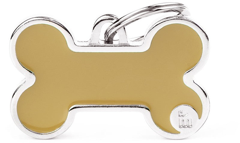 MY FAMILY Basic Handmade Medalion pentru gravat Os S, Maro