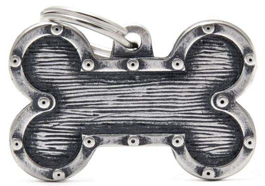 MY FAMILY Bronx Medalion pentru gravat Os Futuristic, L 2,5x3,8cm
