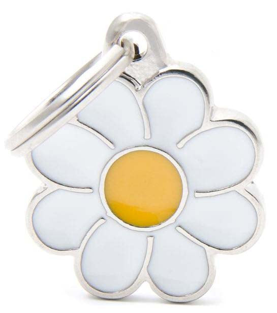 MY FAMILY Charms Medalion pentru gravat, Floricica 2,4x2,4cm