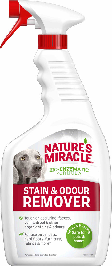 NATURE'S MIRACLE Caini, solutie pentru pete si mirosuri neplacute 709ml