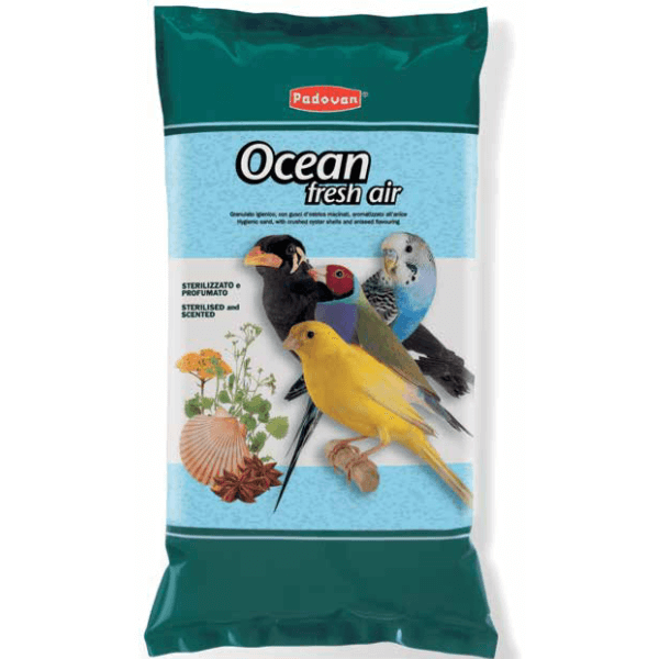 Nisip pentru pasari Padovan Ocean Fresh Air 5 kg - Animax