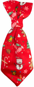 NOBBY Cravată pentru câini, cu lumini LED, ed. Crăciun, 15x6 cm