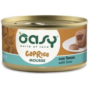 OASY CAPRICE Conserva pentru pisici, Mousse cu Ton 85g