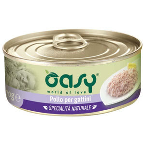 OASY Conserva pentru pisicute, KITTEN, File de Pui in sos 70g