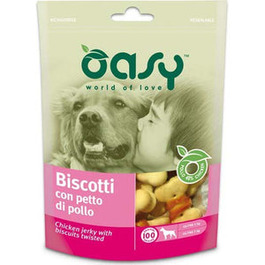 OASY Delicatese pentru caini Biscuiti cu Pui 100g