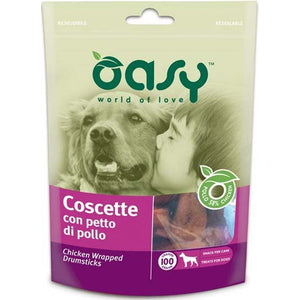 OASY Delicatese pentru caini Copanele de Pui 100g