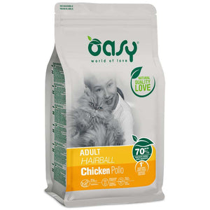 OASY Hrana uscata pentru pisici adulte, Hairball 