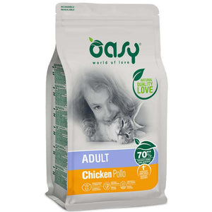 OASY Hrana uscata pentru pisici adulte, Pui 