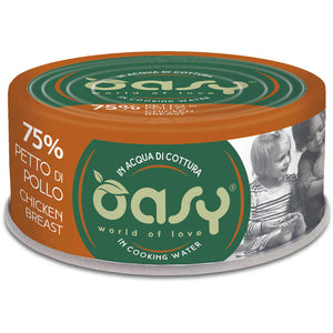 OASY More Love Conserva pentru pisici, cu piept de Pui 70g